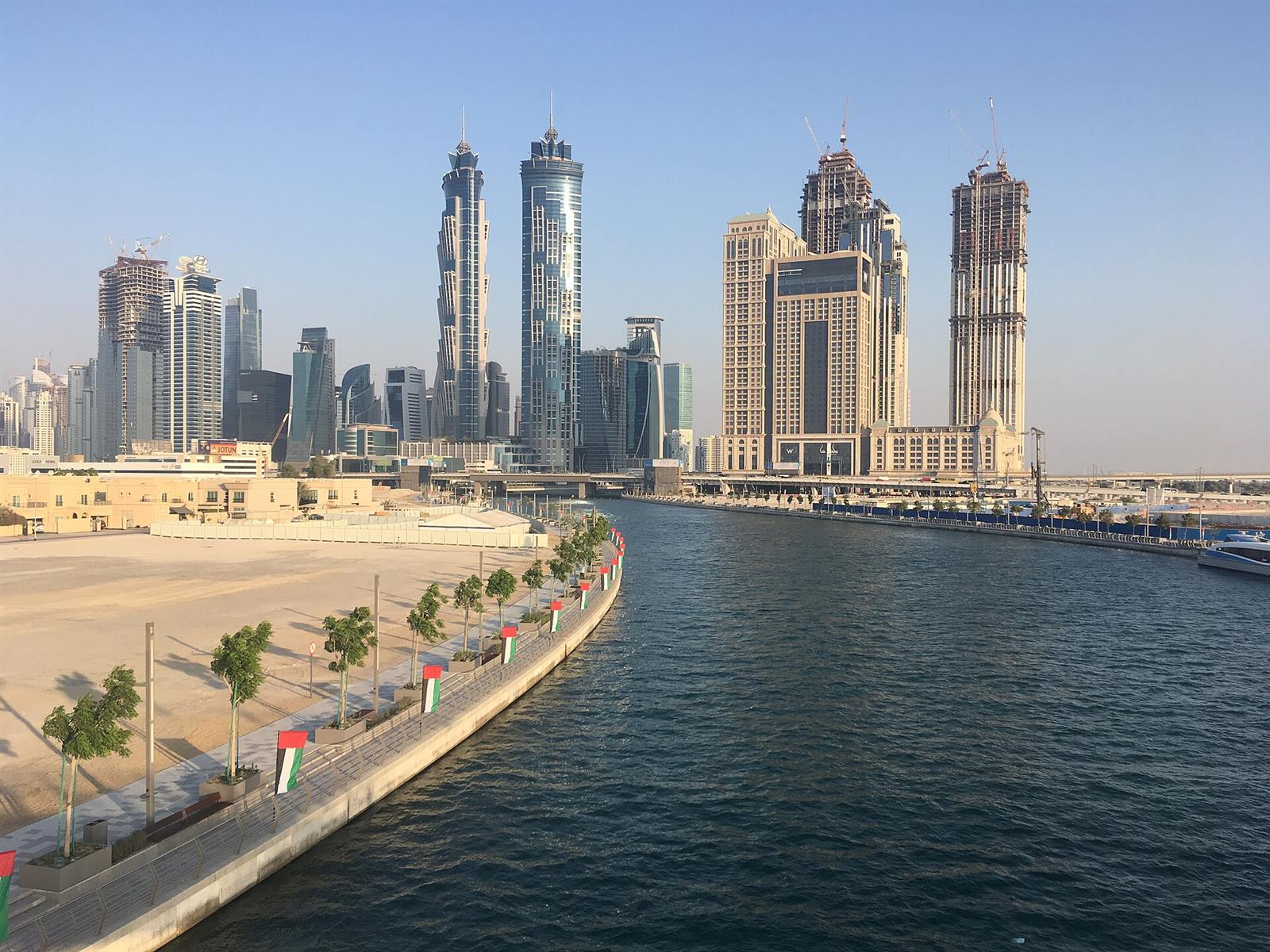 Dubai Business Bay office towers